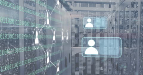 Digital Networking Animation Over Server Systems
