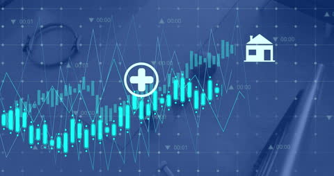 Financial Data Analysis with Desktop Background