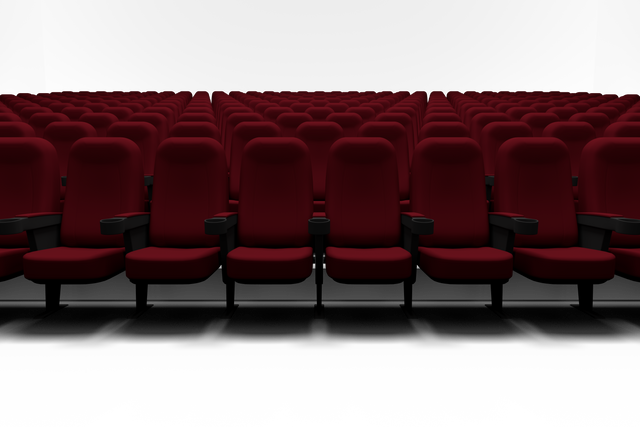 Digital Cinema Seat Rows On Transparent Background Isolation Entertainment Concept - Download Free Stock Videos Pikwizard.com