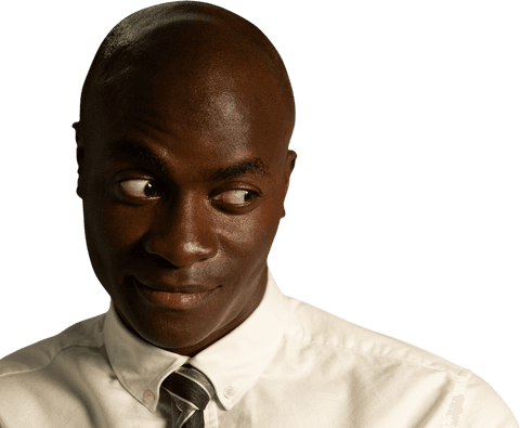 animated african american man displaying funny expressions transparent background - Download Free Stock Videos Pikwizard.com