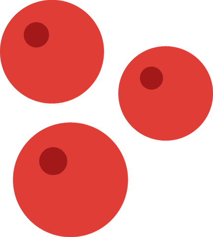 abstract red circles on transparent background with minimalistic design - Download Free Stock Videos Pikwizard.com