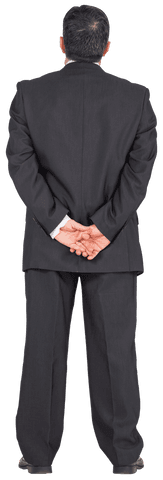 transparent mature businessman in suit considering options - Download Free Stock Videos Pikwizard.com