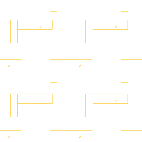 Transparent Seamless Pattern with Yellow Outlined L-Shaped Rulers - Download Free Stock Videos Pikwizard.com