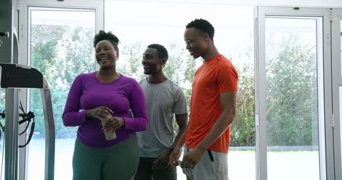 Group Workout Creating Joyous Moments of Fitness and Friendship