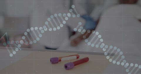 Dna sequence with healthcare elements in medical setting