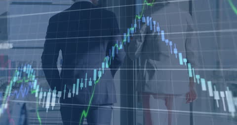 Business Professionals Analyzing Market Trends