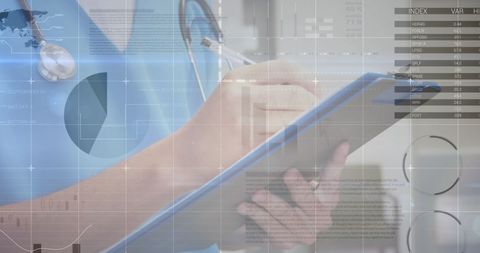 Digital Data Processing in Healthcare with Doctor Taking Notes