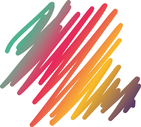 colorful gradient scribbles on transparent background vector illustration - Download Free Stock Videos Pikwizard.com