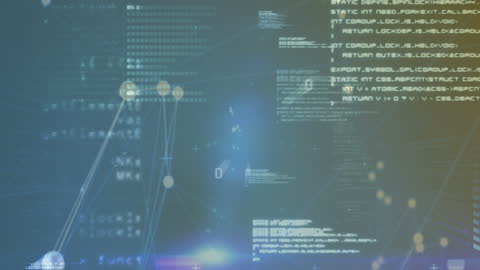 Digital Network Data Processing with Abstract Visualization