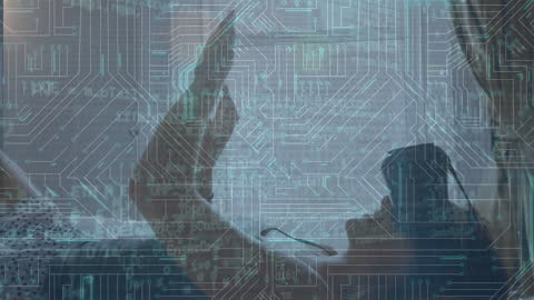 Innovative Digital Brain and Data Technology Concept