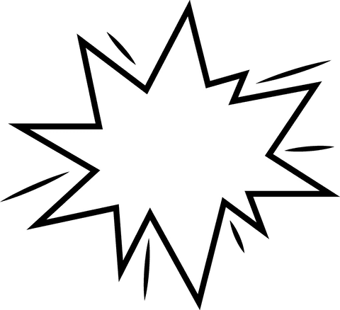 Abstract Star-Shaped Blowout on Transparent Background - Download Free Stock Videos Pikwizard.com