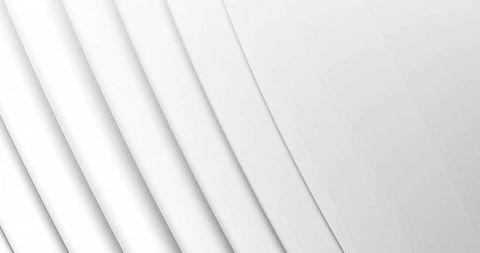 Abstract white curved lines creating smooth minimalist background