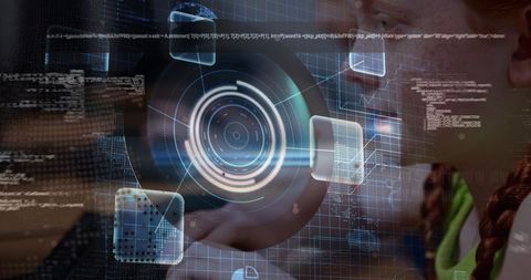 Child engaging with innovative educational technology