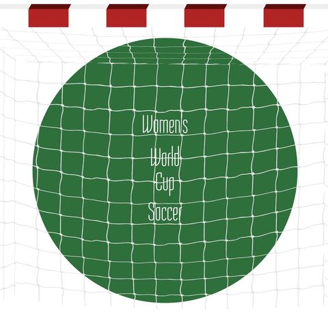 women's world cup soccer celebration with net background - Download Free Stock Templates Pikwizard.com