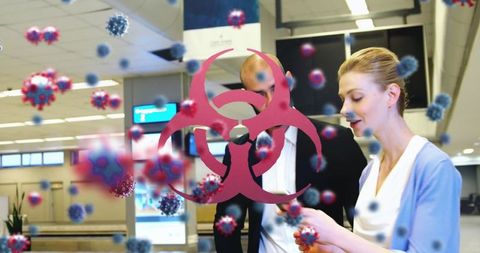 Travel advisory alert: passengers observing safety amid pandemic