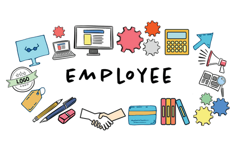 Transparent Digital Business Communication Icons with EMPLOYEE Theme - Download Free Stock Videos Pikwizard.com