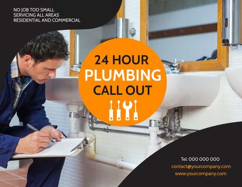 Reliable Plumbing Services Available 24/7 for Emergency Repairs - Download Free Stock Templates Pikwizard.com