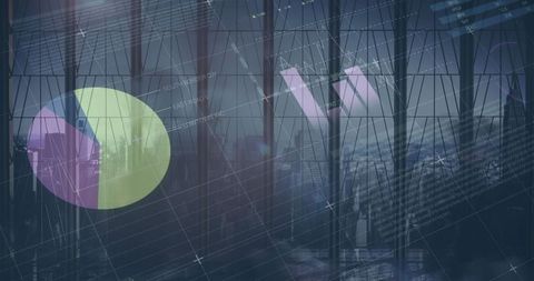 Data Analysis Visualization in Modern Urban Office