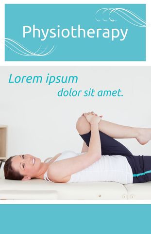 woman performing physiotherapy exercise promoting health - Download Free Stock Templates Pikwizard.com