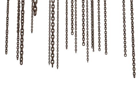 transparent rusty chains hanging in dark background - Download Free Stock Videos Pikwizard.com