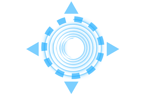 abstract digital shape with geometric features on transparent background - Download Free Stock Videos Pikwizard.com