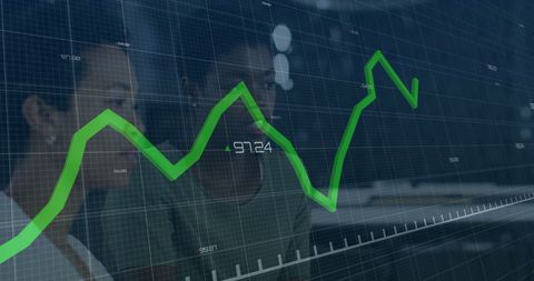 Financial Growth with Diverse Professionals Analyzing Chart Data - Download Free Stock Images Pikwizard.com
