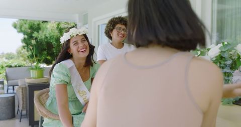 Bridal Shower Celebration with Friends