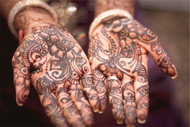 Henna tattoos hands  - Download Free Stock Photos Pikwizard.com