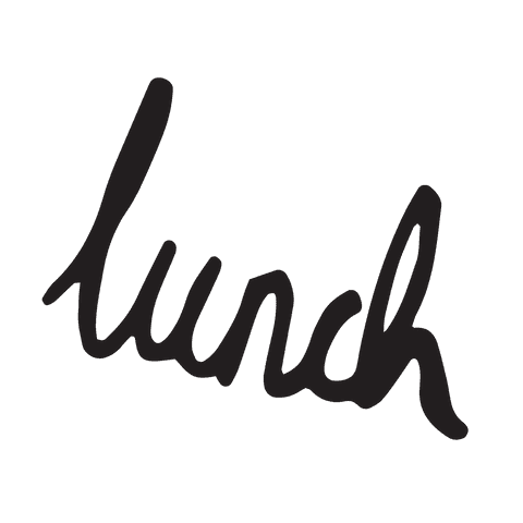 handwritten black lunch script on transparent background - Download Free Stock Videos Pikwizard.com