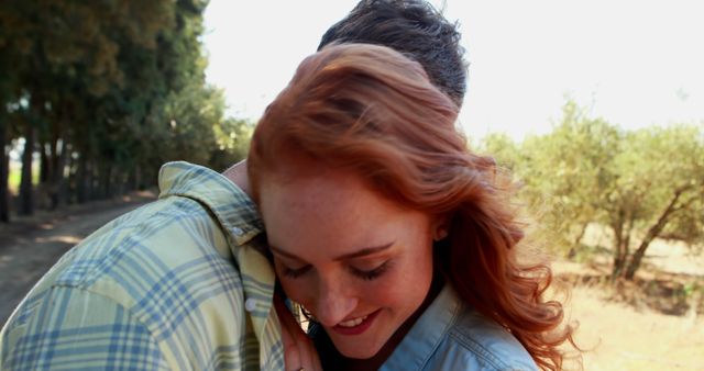 Romantic couple embracing each other in olive farm 4k - Download Free Stock Photos Pikwizard.com
