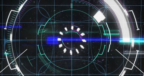 futuristic digital interface abstract graphics - Download Free Stock Images Pikwizard.com