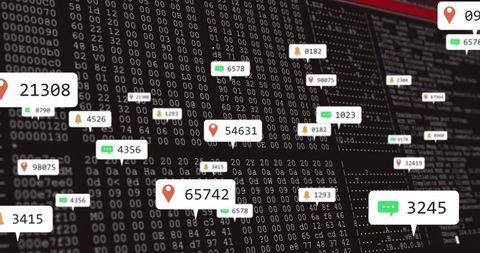 Digital Interface with User Analytics and System Alerts