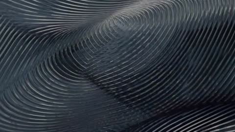 Seamless Looping of Abstract Curved Lines with Digital Flair