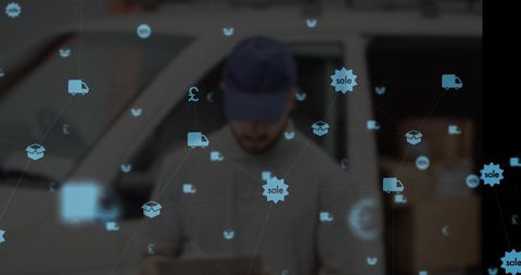 Digital Interface Overlapping Delivery Service Worker