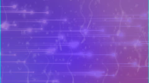 Futuristic Data Stream Visualization on Blue Background