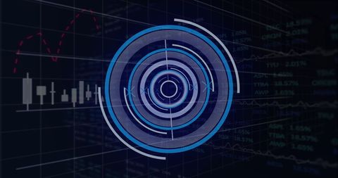 Futuristic Data Scan with Financial Analytics Interface - Download Free Stock Images Pikwizard.com
