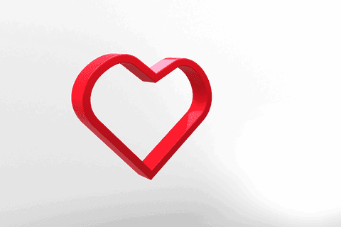 red heart symbol on transparent background - Download Free Stock Videos Pikwizard.com