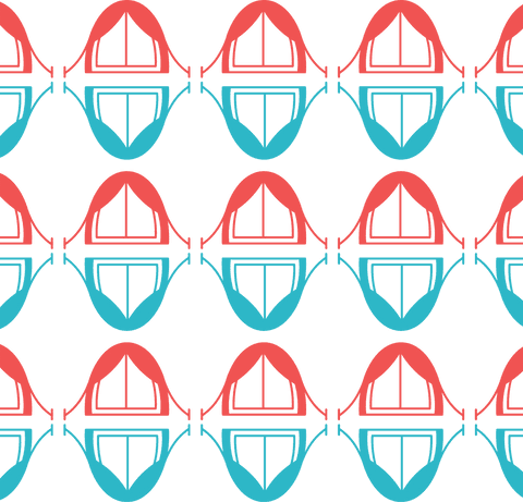 Colorful Tent Patterns on Transparent Background - Download Free Stock Videos Pikwizard.com