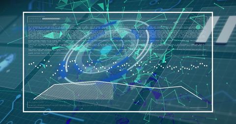 Futuristic Digital Interface with Holographic Elements and Coding - Download Free Stock Images Pikwizard.com