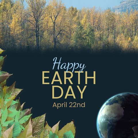 Celebrating Earth Day with Nature and Globe - Download Free Stock Templates Pikwizard.com