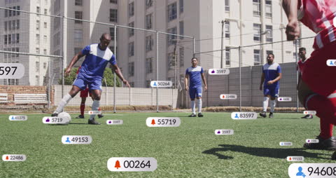 Soccer Players Analyzed Through Advanced Digital Data Algorithms