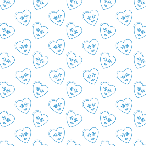 Transparent Repeating Blue Heart Pattern for Backgrounds - Download Free Stock Videos Pikwizard.com