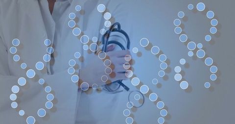 Medical Professional Embracing Innovations in Genetics