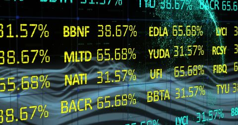 Global Stock Data and Financial Interface Design - Download Free Stock Images Pikwizard.com