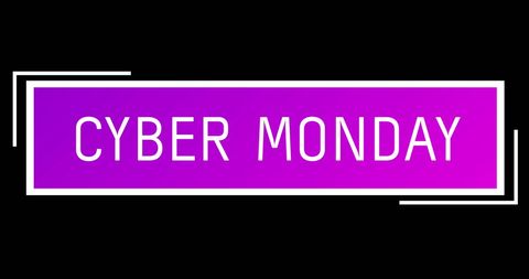 Cyber Monday Sale Banner on Futuristic Background - Download Free Stock Images Pikwizard.com