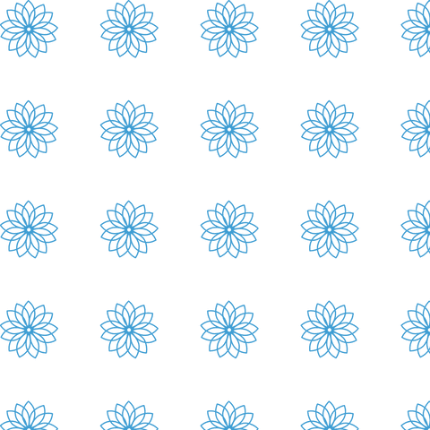 Blue Floral Pattern Over Transparent Background Vector Design - Download Free Stock Videos Pikwizard.com