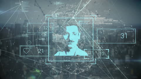 Digital Interface with Urban Technology Overlay