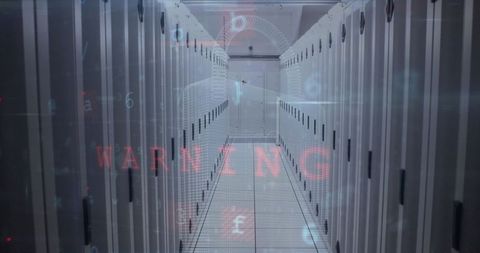 Cyber attack alert in modern data center