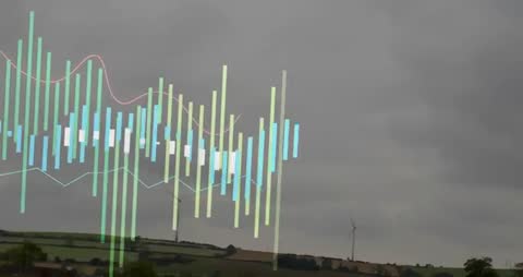 Renewable Energy Technologies with Graph Animation