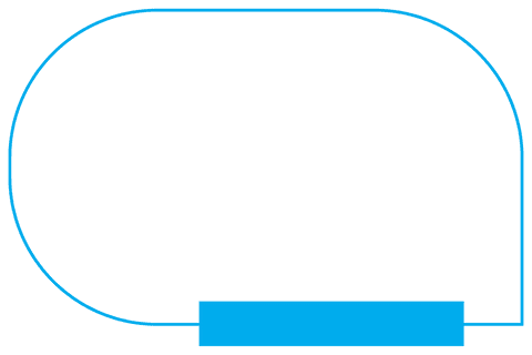 abstract blue ellipse with rectangle on transparent background - Download Free Stock Videos Pikwizard.com